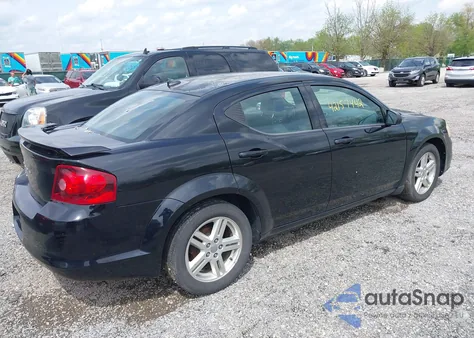 2014 Dodge Avenger Se from USA, damaged, VIN 1C3CDZAG2EN232518